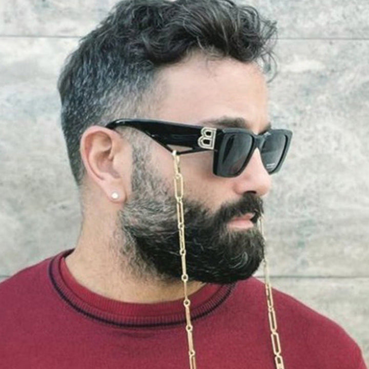 Women’s fashionable geometric sunglasses with unique design elements Kalsten