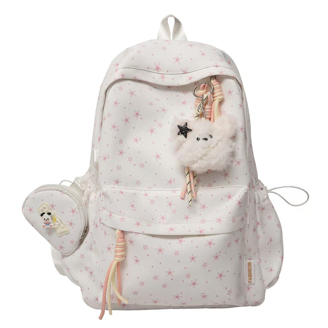 Stylish Star-Printed Backpack Kalsten