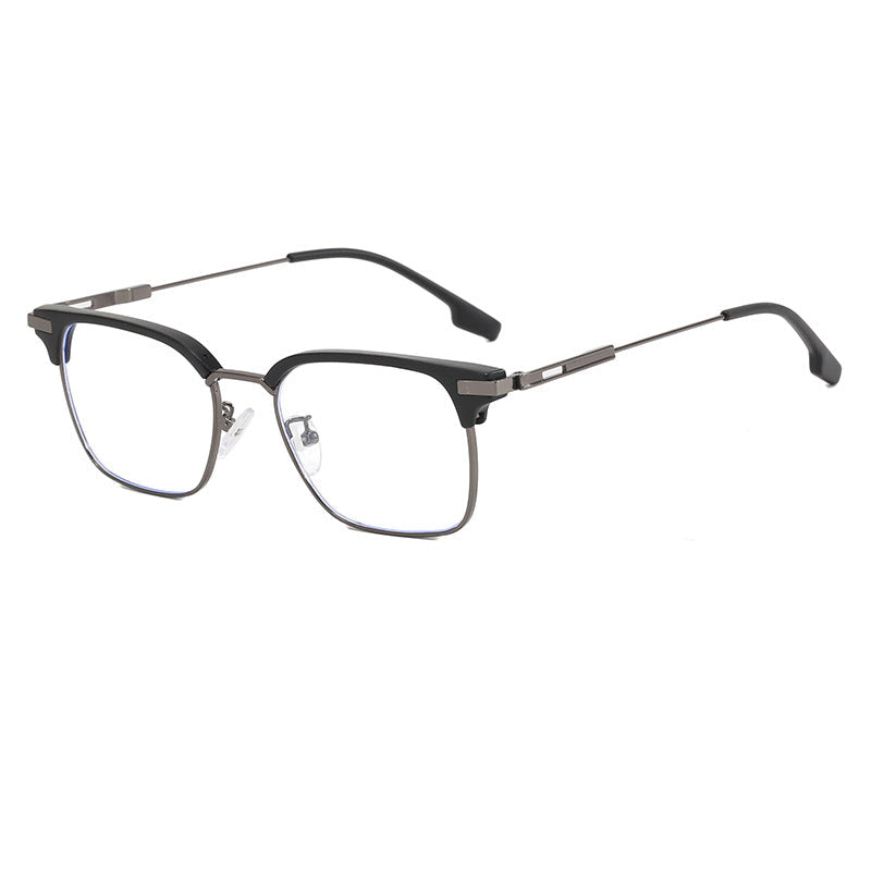 Women's square sunglasses with lightweight metal frame and wide temples Kalsten
