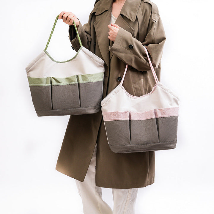 Generous Tote Bag With Multiple Outside Pockets Kalsten
