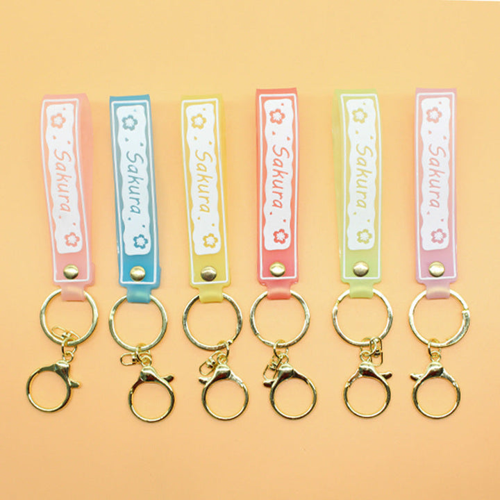 Unisex keychain with floral design Kalsten