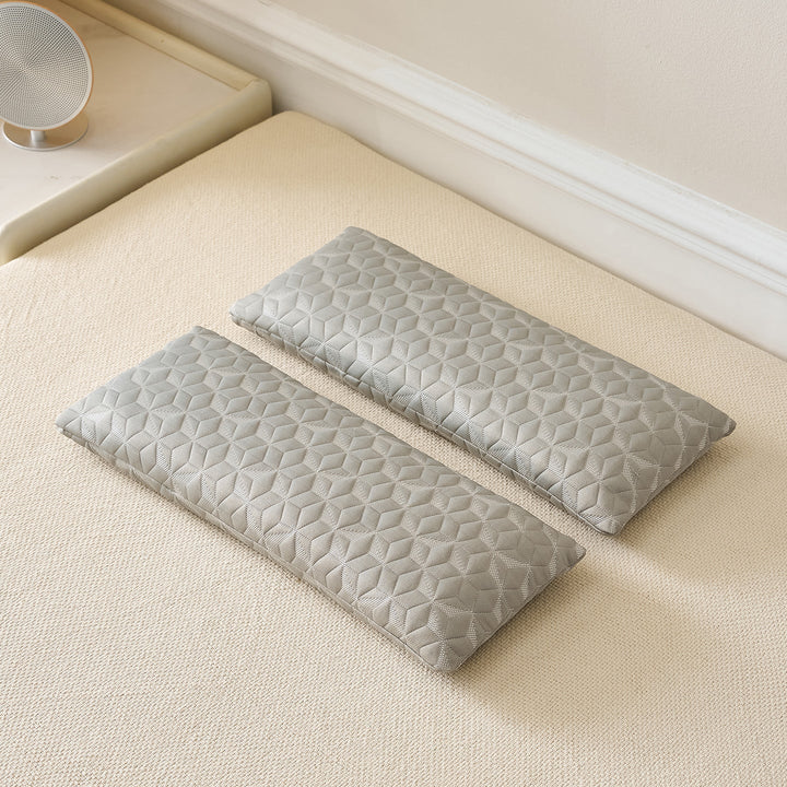 Long-format neck support pillow with breathable cover Kalsten