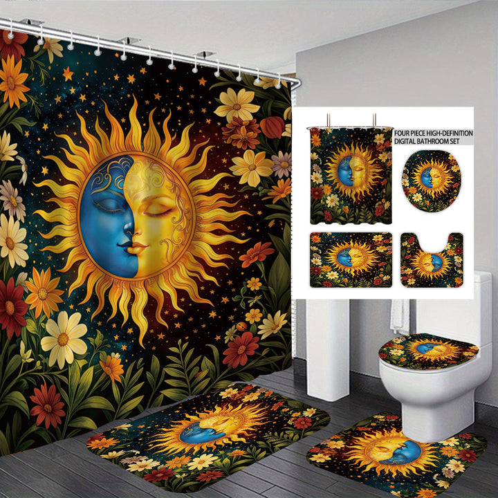 Digital Duck-Themed Bathroom Set Kalsten