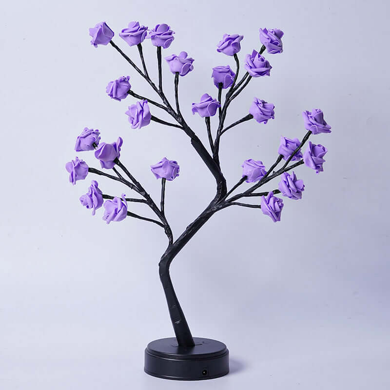 Table Lamp Flower Tree Rose Lamps Fairy Desk Night Lights USB Operated Gifts For Wedding Valentine Christmas Decoration | Kalsten