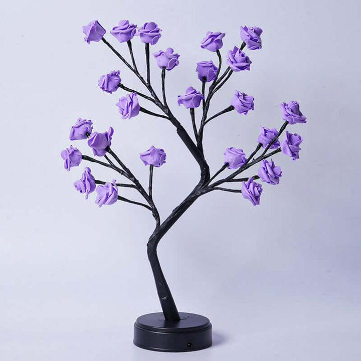 Table Lamp Flower Tree Rose Lamps Fairy Desk Night Lights USB Operated Gifts For Wedding Valentine Christmas Decoration | Kalsten