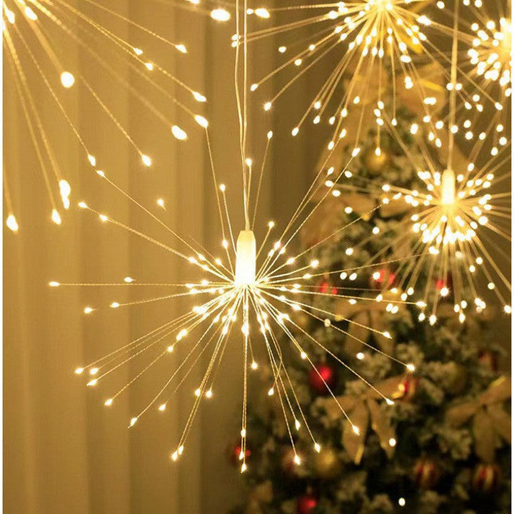 Hanging LED Starburst Fiber Optic Pendant Lights Kalsten