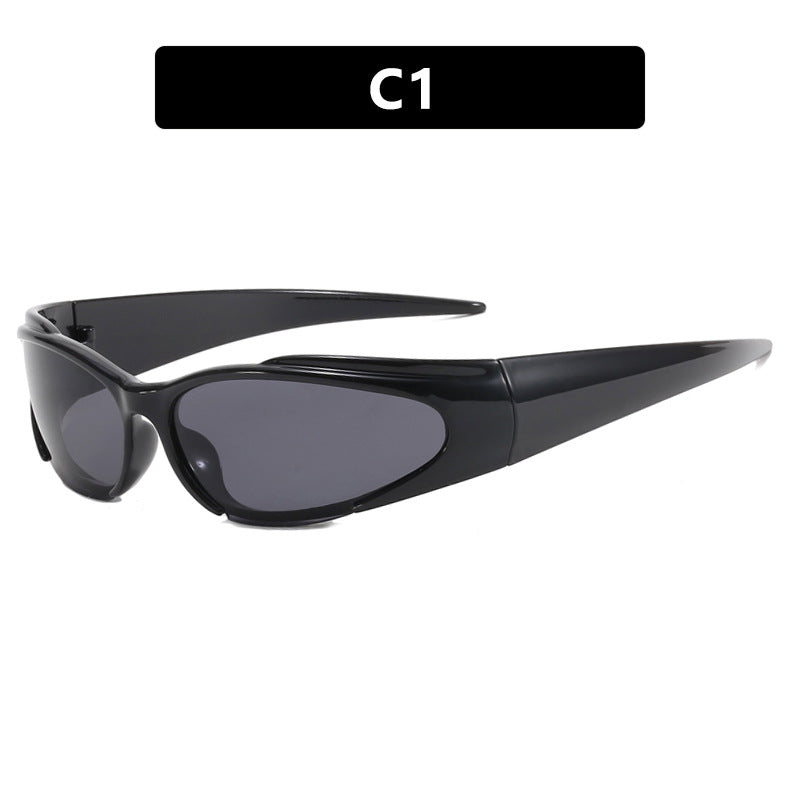 Ladies sporty UV protection sunglasses with aerodynamic design Kalsten