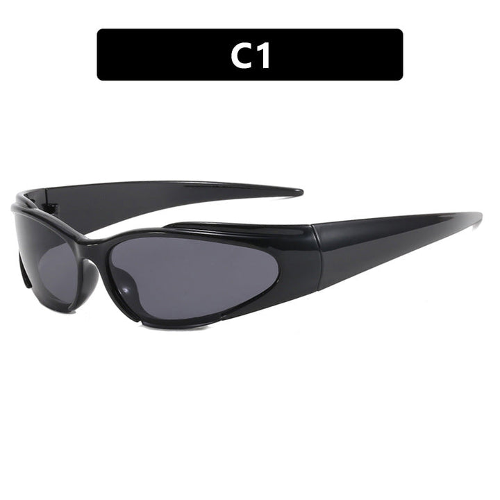 Ladies sporty UV protection sunglasses with aerodynamic design Kalsten