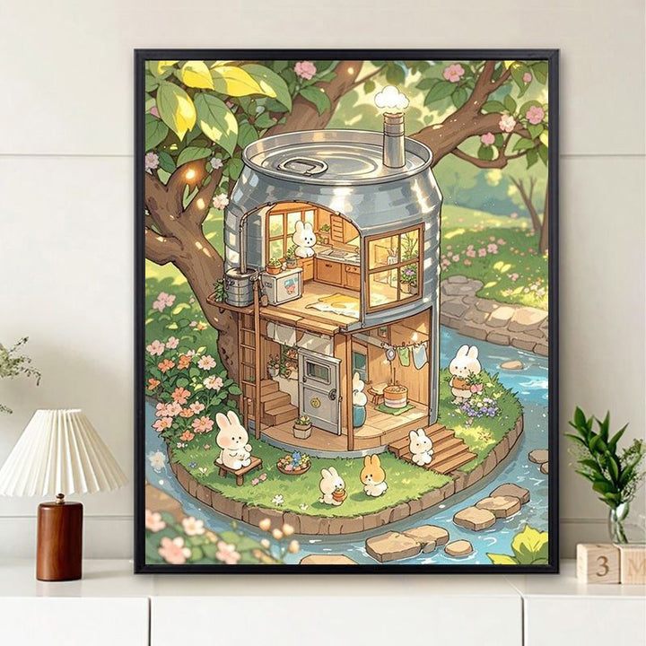 Whimsical Home Illustration Wall Art Kalsten