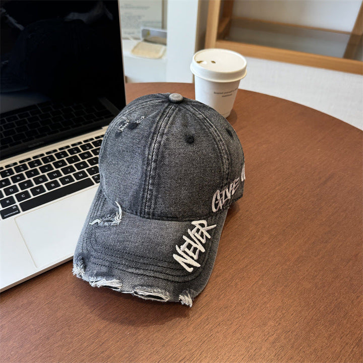 Unisex Distressed Graphic Baseball Cap Kalsten