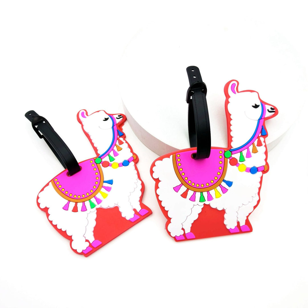 Whimsical Llama Luggage Tag Kalsten