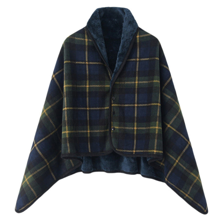 Ladies elegant warmkeeping poncho blanket Kalsten