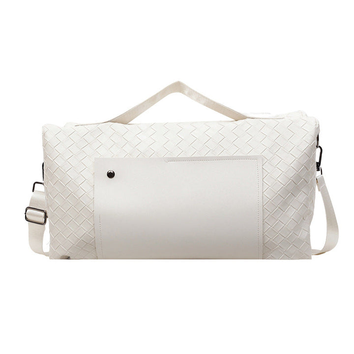 Woven Travel Duffel Bag