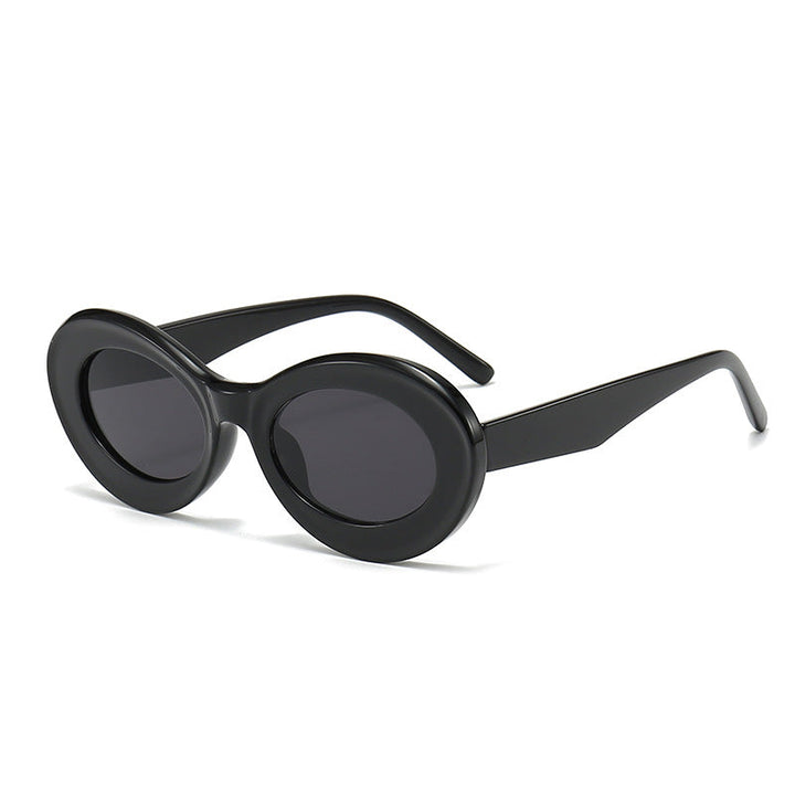 Women’s fashionable oval-shaped sunglasses with innovative design Kalsten