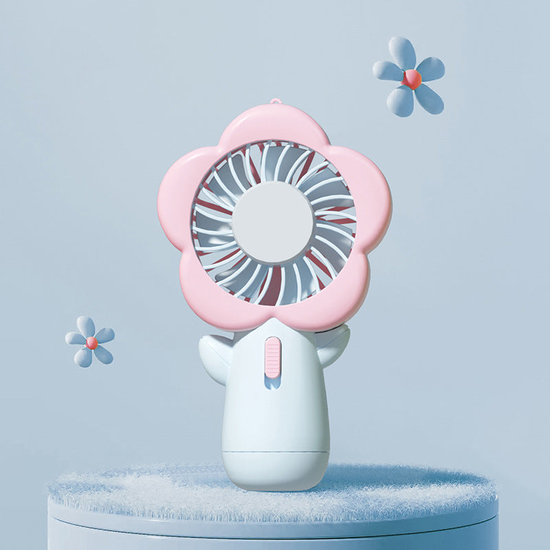 Women Wearable Mini Flower Fan Kalsten