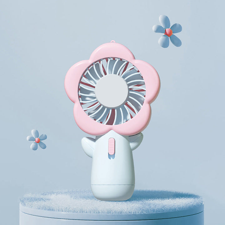 Women Wearable Mini Flower Fan Kalsten