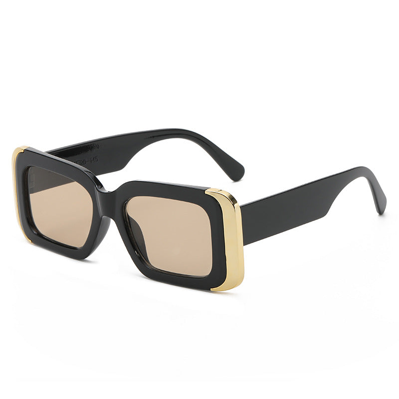 Women Oversized Sunglasses in Modern Animal Print Design Kalsten