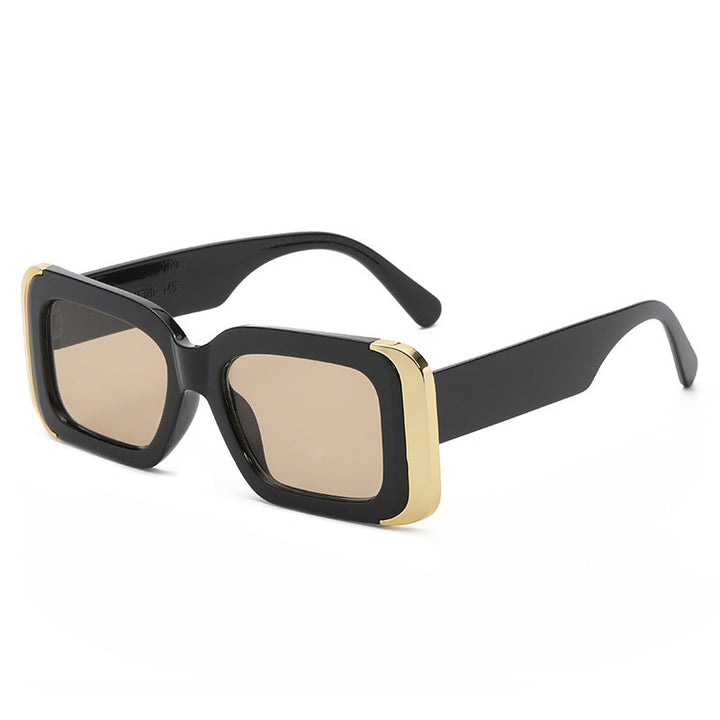 Women Oversized Sunglasses in Modern Animal Print Design Kalsten