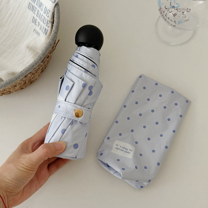 Ladies folding umbrella with sturdy mechanism and stylish design Kalsten