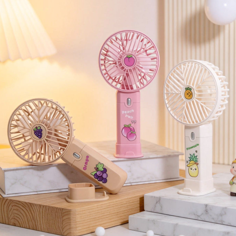 Women's Portable Hand Fan with Powerful Battery Function Kalsten