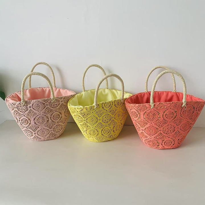 Basket bag with elegant, woven design Kalsten