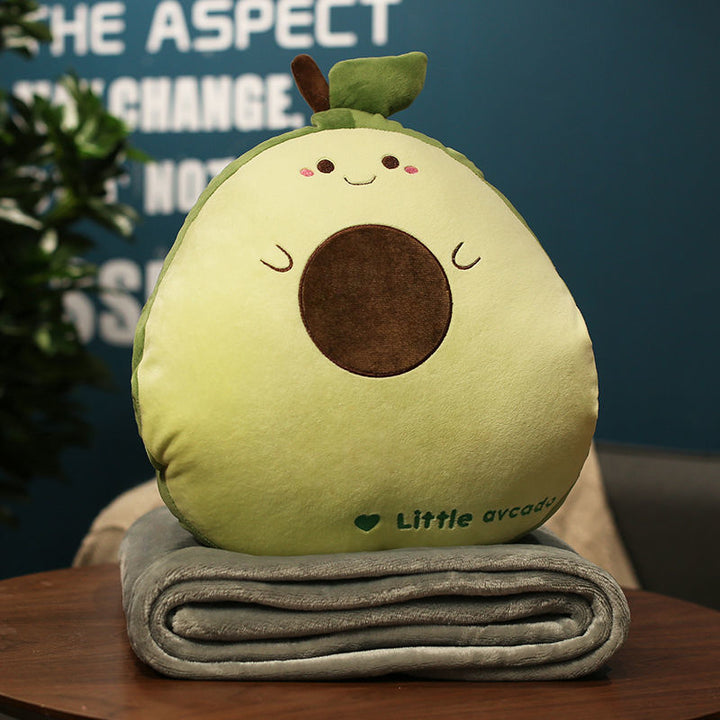 Plush carrot cushion and blanket set Kalsten
