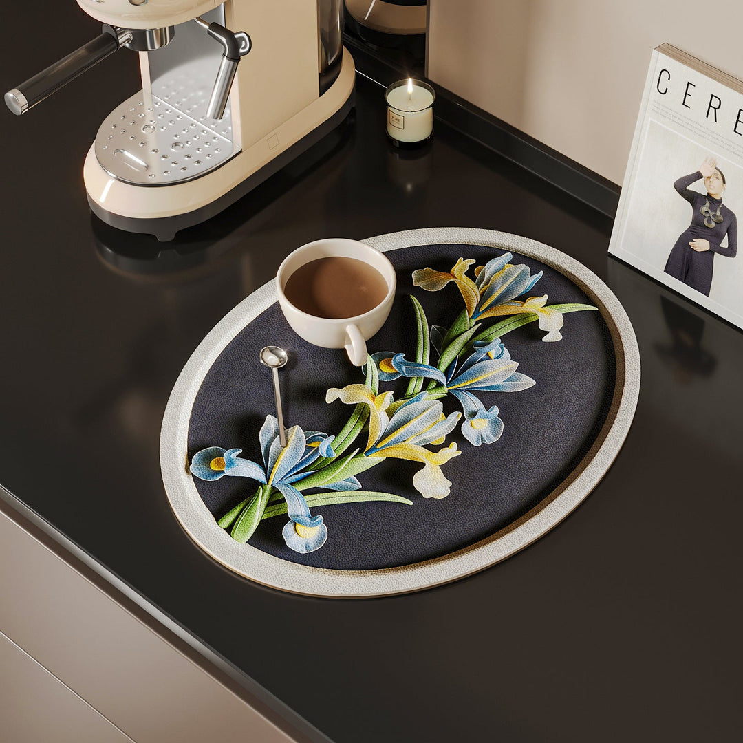 Decorative Floral Kitchen Mat Kalsten