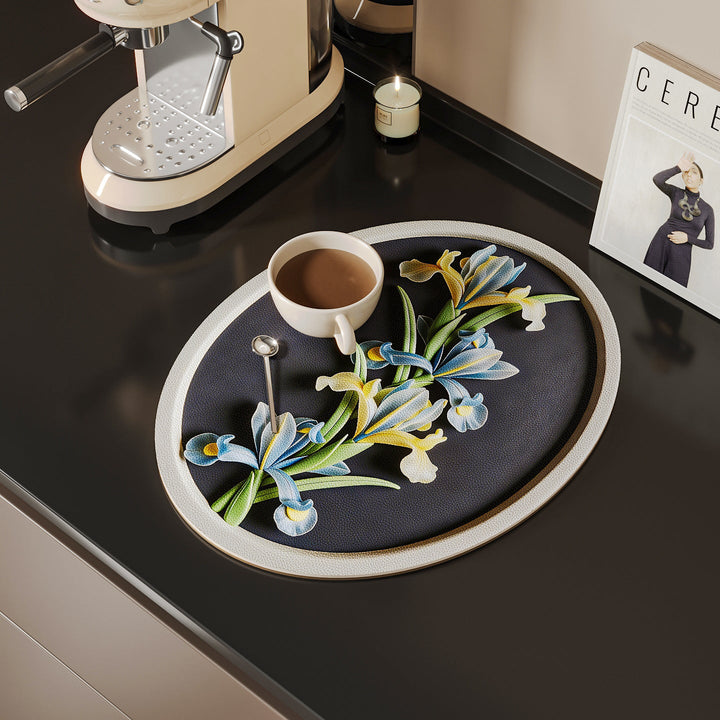 Decorative Floral Kitchen Mat Kalsten
