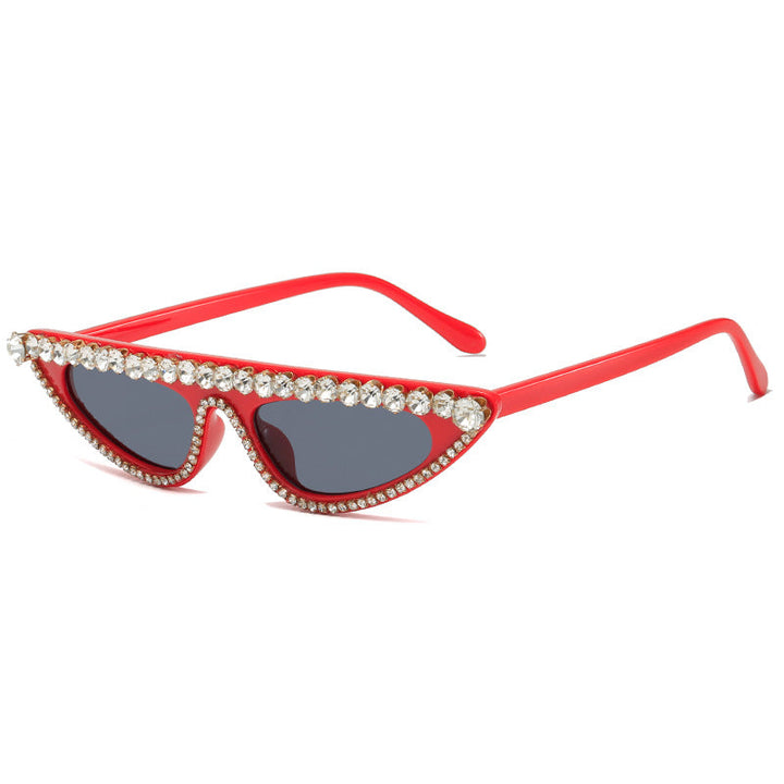 Women's Cat-Eye Sunglasses with Sparkling Stone Accents Kalsten