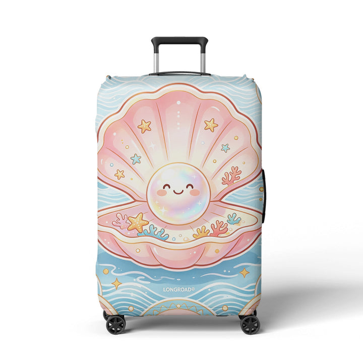 Women's suitcase cover with cheerful Kalsten  motif