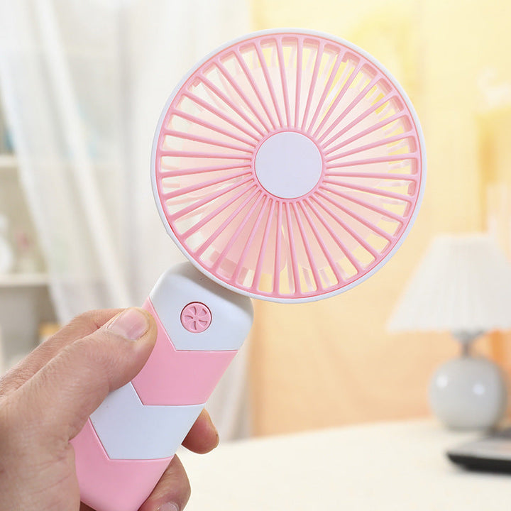 Ladies portable USB hand fan with flexible tilt Kalsten