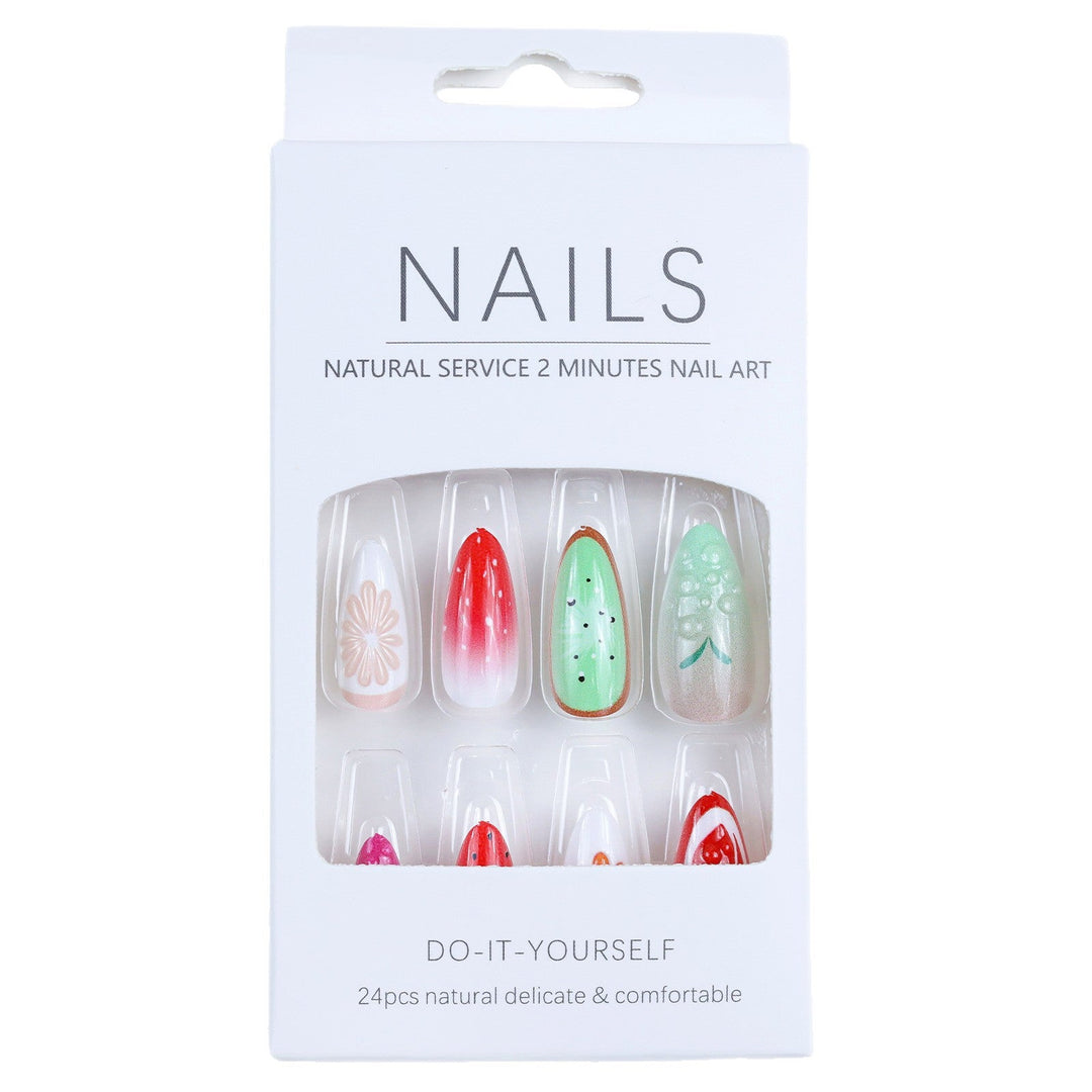 Artificial Nails in Fruity Design Kalsten