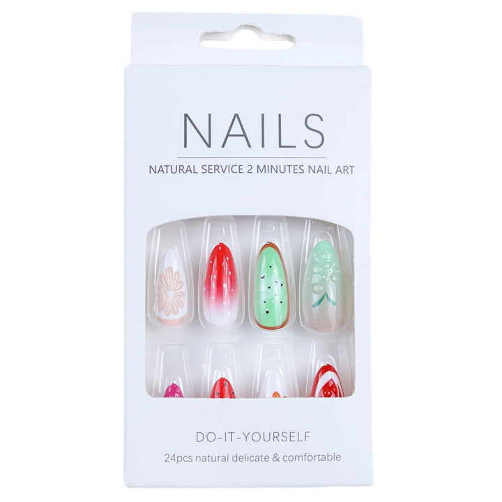 Artificial Nails in Fruity Design Kalsten