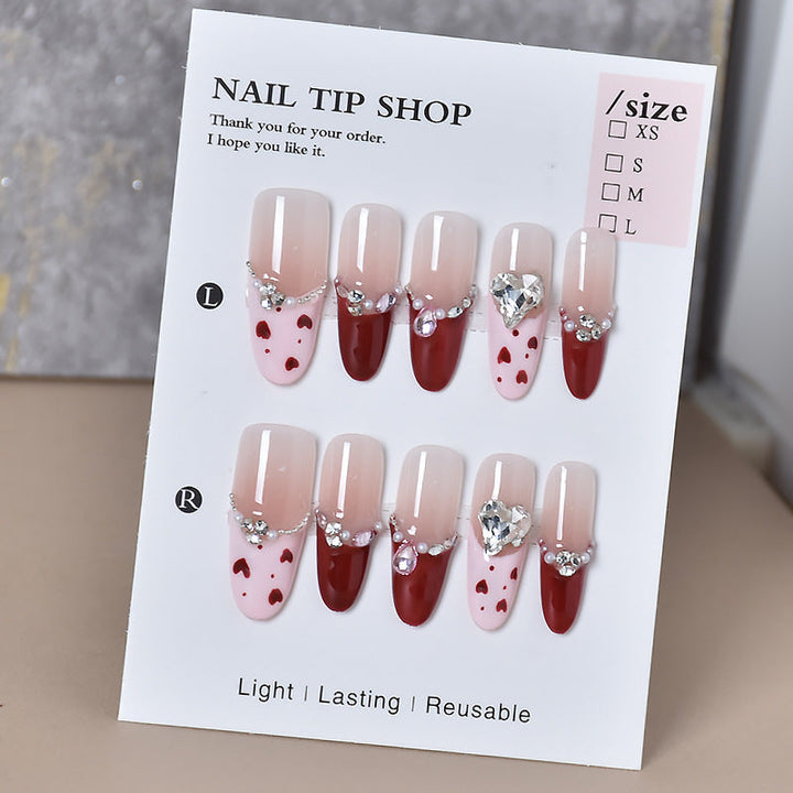 Decorative Animal Print Press-On Nail Set Kalsten