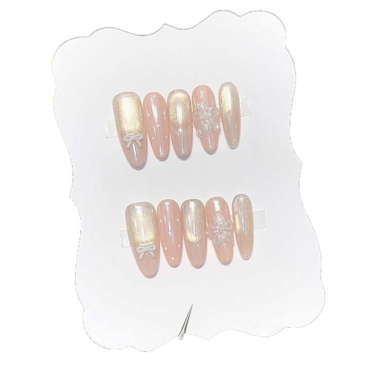 Glamorous High Gloss Artificial Nails Kalsten