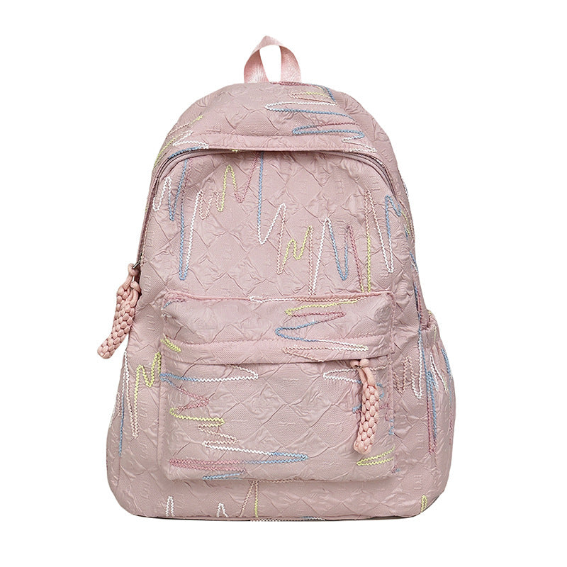 Backpack with Colorful Geometric Design Kalsten
