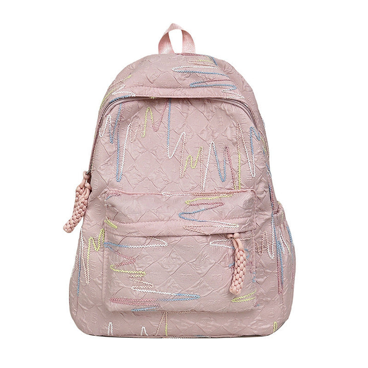 Backpack with Colorful Geometric Design Kalsten