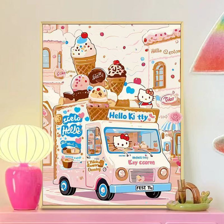 Cute Bakery-Themed Wall Art Print Kalsten