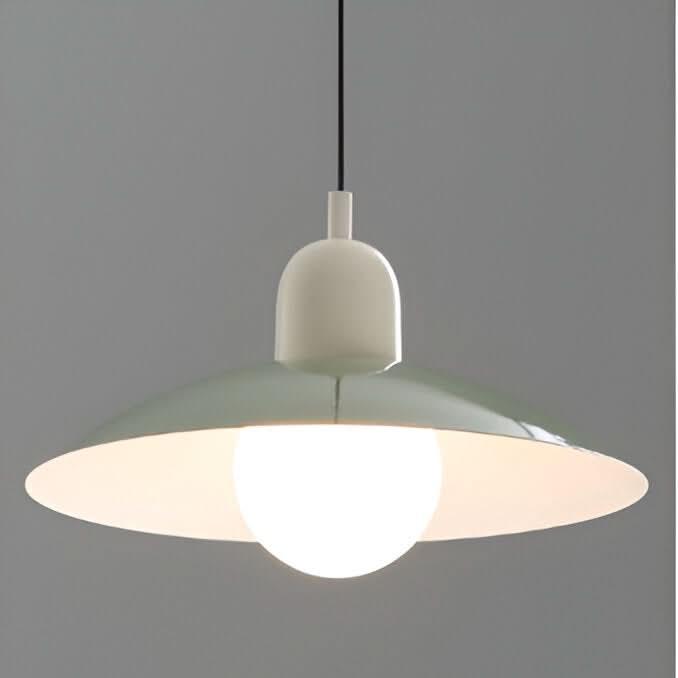 Kalsten | Modern Macaron Bauhaus Pendant Light – Iron Shade