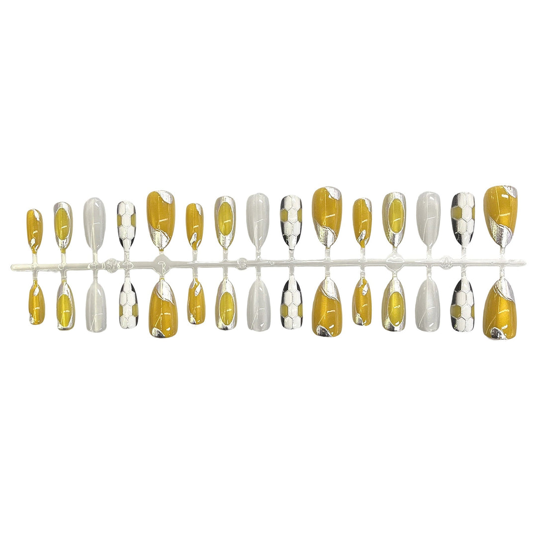 Decorative Gel Press-On Nail Set Kalsten