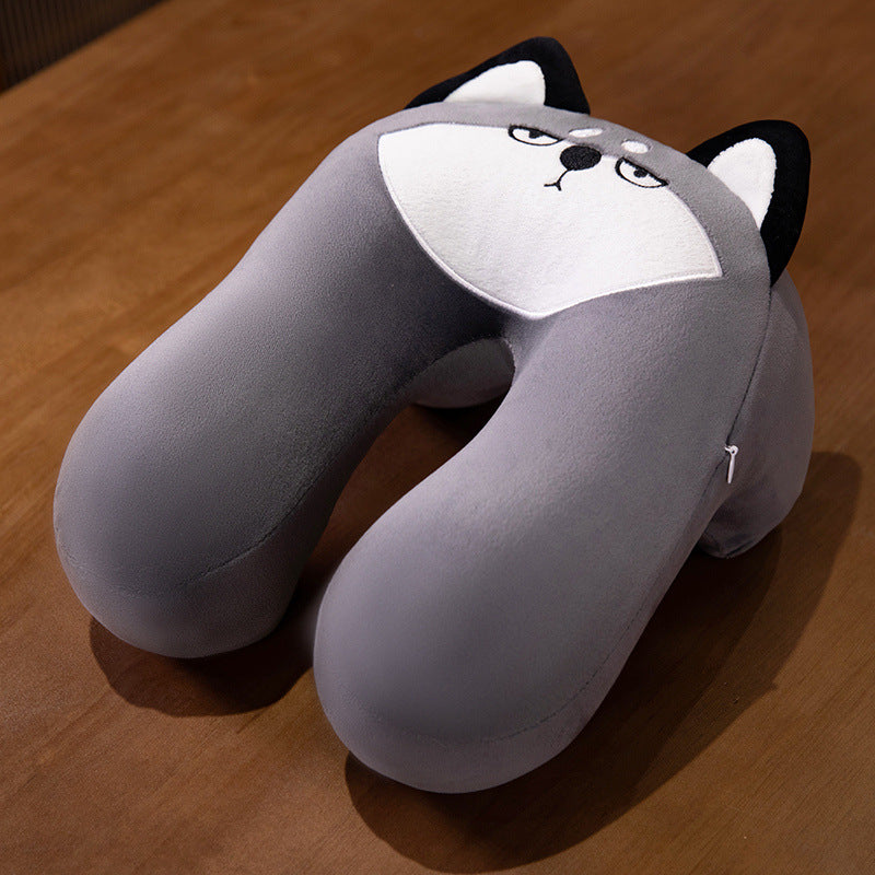 Neck support pillow with playful animal design Kalsten