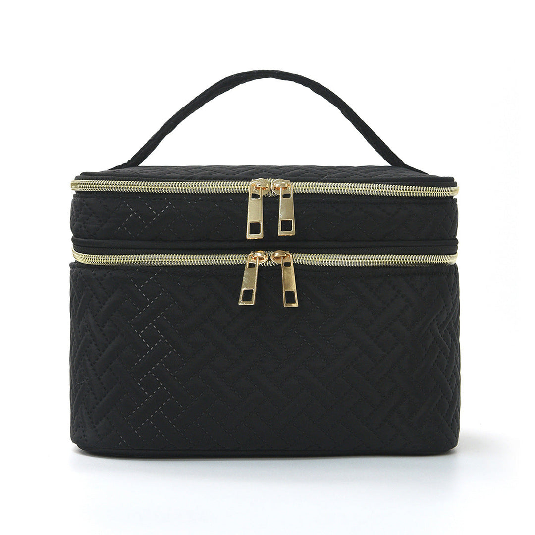 Cosmetic organizer bag with double compartment system Kalsten