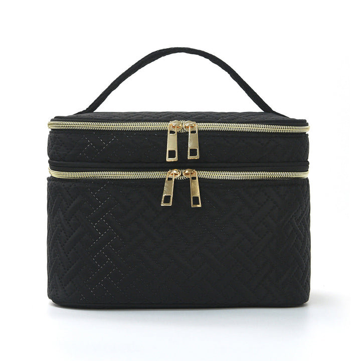 Cosmetic organizer bag with double compartment system Kalsten