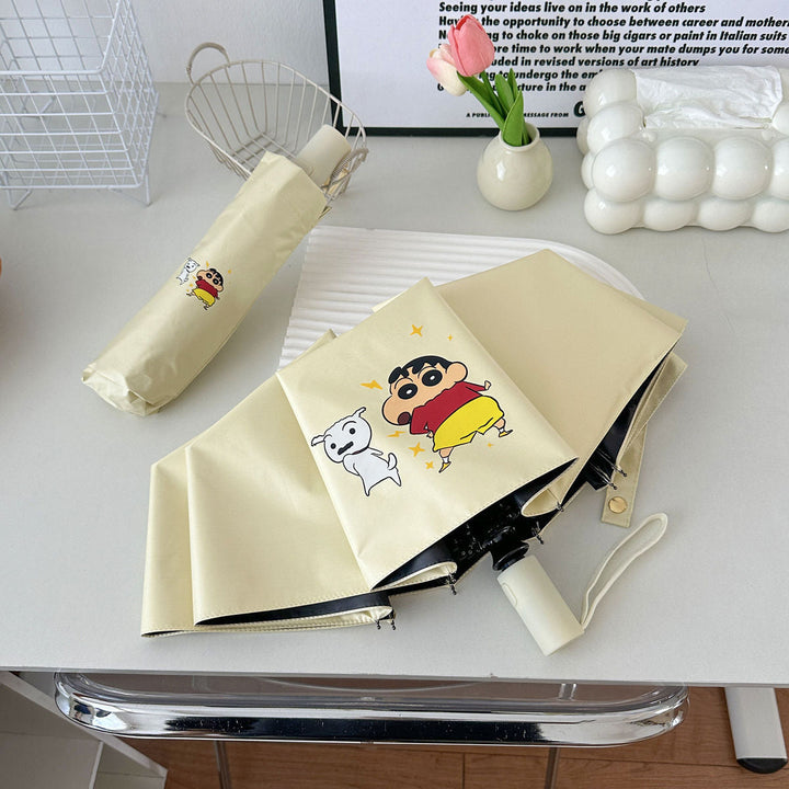 Women's folding umbrella with creative character design Kalsten