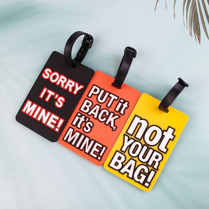 Creative Phrase Luggage Tag Kalsten