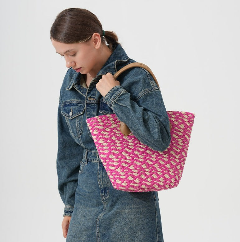Geometric Beach Tote Kalsten