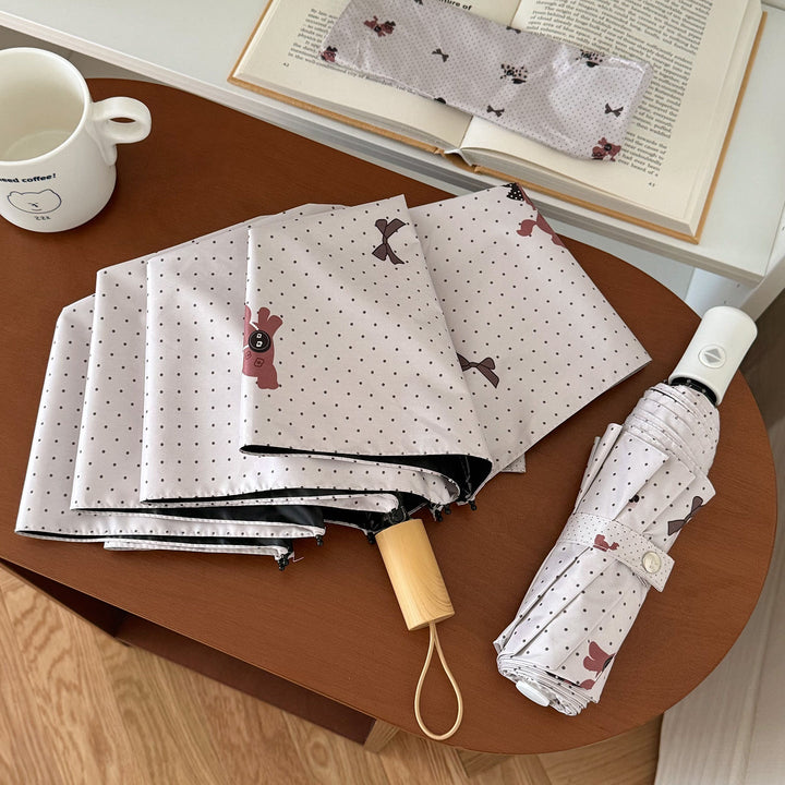 Ladies collapsible umbrella with playful design Kalsten