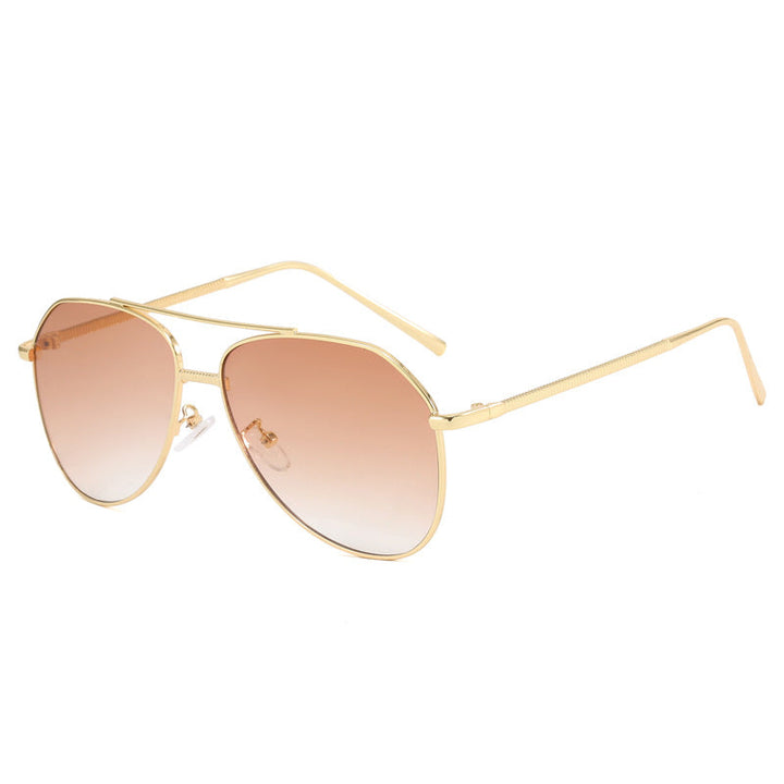 Ladies trendy aviator sunglasses with subtle gradient Kalsten