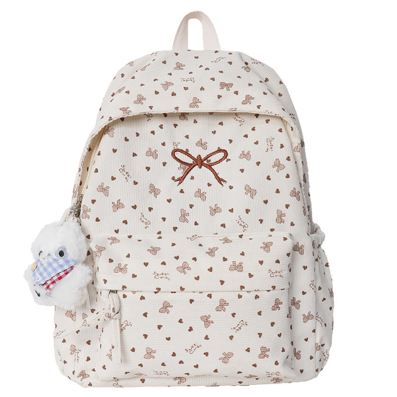 Floral-Patterned Travel Backpack Kalsten