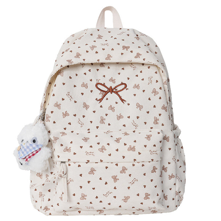 Floral-Patterned Travel Backpack Kalsten